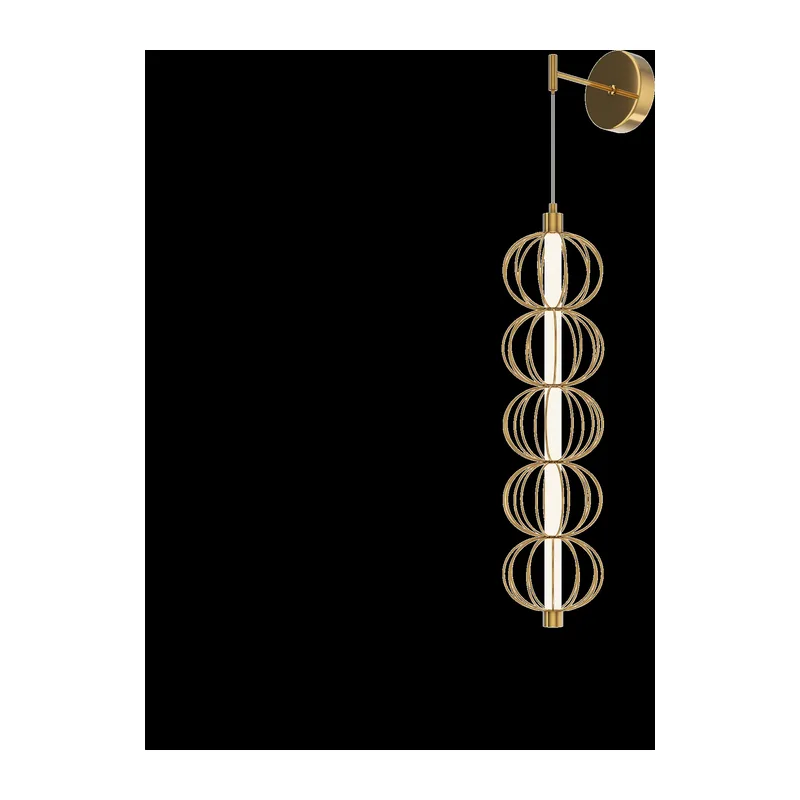 Настенный светильник (бра) Золотая клетка / Golden Cage 3000К 17Вт Maytoni MOD216WL-L10G3K 3