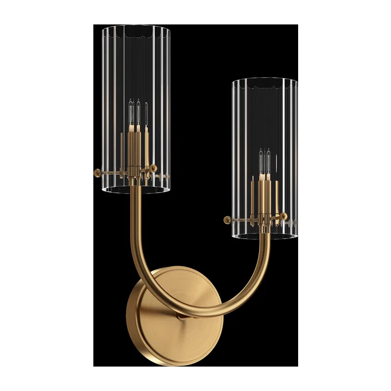 Настенный светильник (бра) Арко / Arco G9х2 Maytoni MOD223WL-02BS 4