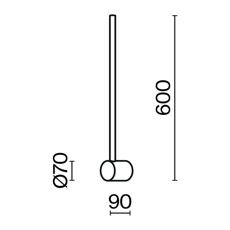 Настенный светильник (бра) Луч света / Light stick 3000К 7Вт Maytoni MOD237WL-L6BS3K 4