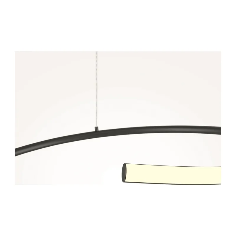 Подвесной светильник Изгиб / Curve 3000-4000К 31Вт Maytoni MOD242PL-L33BK 10