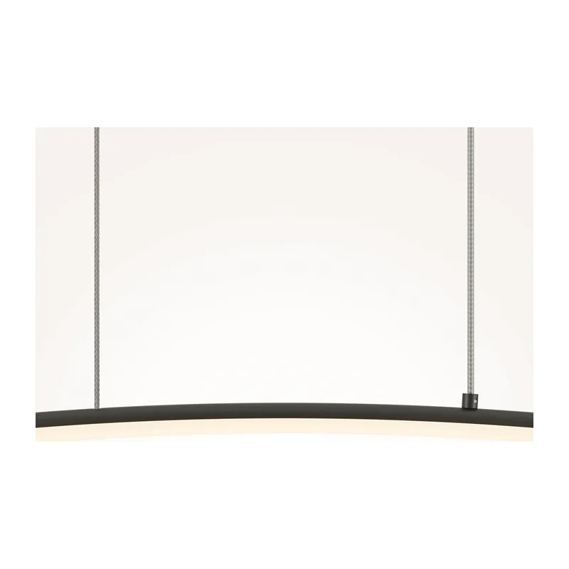 Подвесной светильник Изгиб / Curve 3000-4000К 15Вт Maytoni MOD243PL-L18BK 6