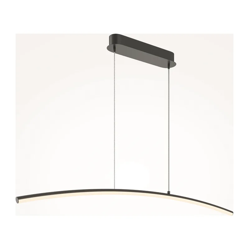 Подвесной светильник Изгиб / Curve 3000-4000К 15Вт Maytoni MOD243PL-L18BK 7
