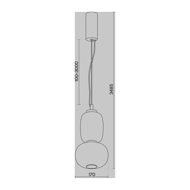 Подвесной светильник Паттерн / Pattern 3000К 18Вт Maytoni MOD267PL-L18CH3K 7