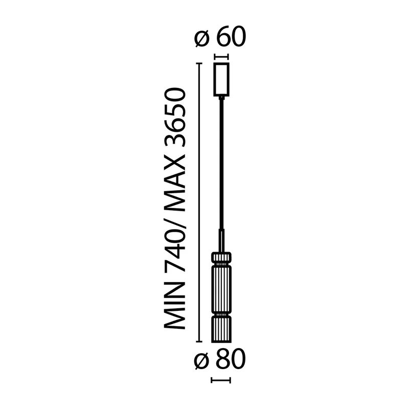 Подвесной светильник Ордо / Ordo 3000К 8Вт Maytoni MOD272PL-L12BS3K1 3