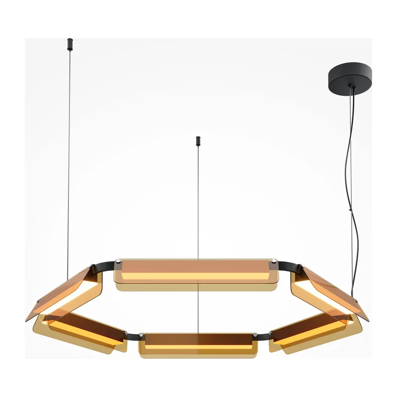 Подвесной светильник Плоскость / Flat 3000К 60Вт Maytoni MOD296PL-L60BC3K 4