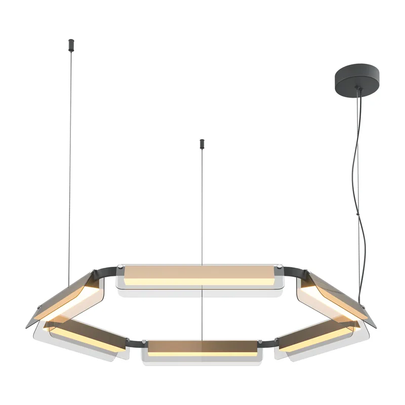 Подвесной светильник Плоскость / Flat 3000К 60Вт Maytoni MOD296PL-L60BS3K 3