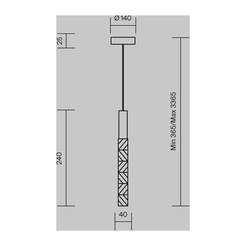 Подвесной светильник Селемо / Selemo 3000К 4Вт Maytoni MOD328PL-L3BS3K 6