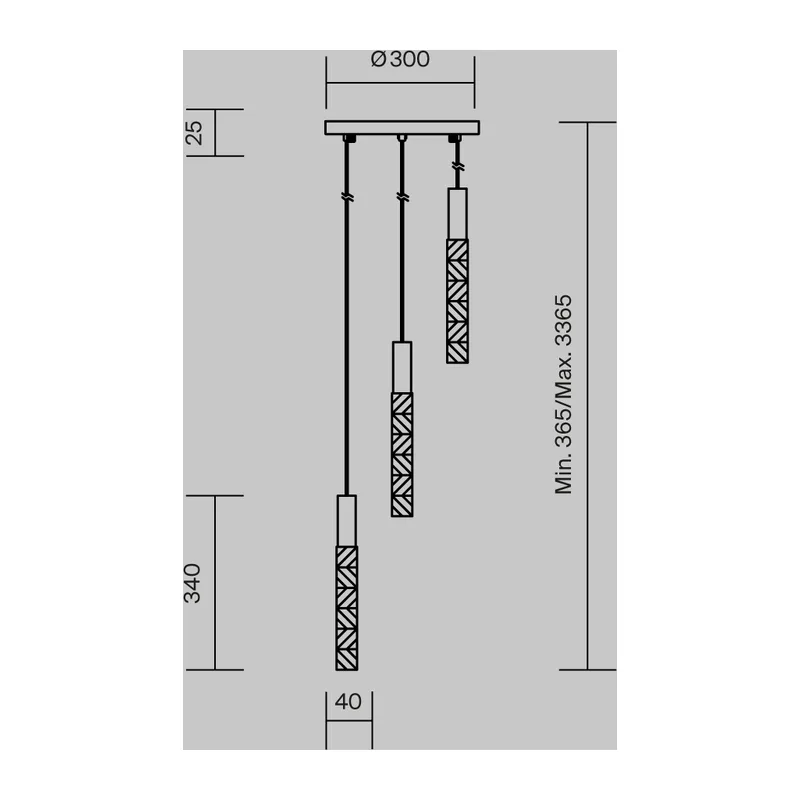 Подвесной светильник Селемо / Selemo 3000К 9Вт Maytoni MOD328PL-L9BS3K 2
