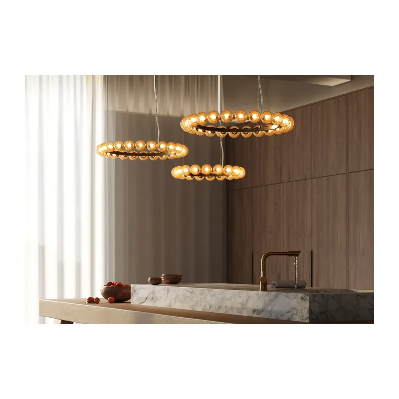Подвесной светильник Янтарь / Ambre 3000К 42Вт Maytoni MOD331PL-L42BS3K 3