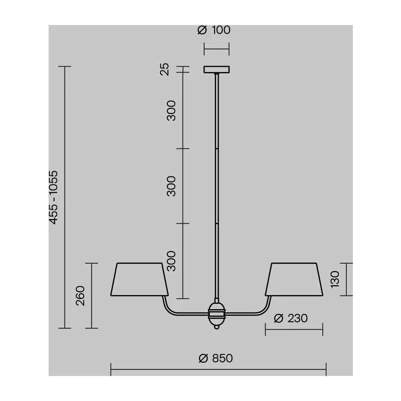 Подвесной светильник Модесто / Modesto E14х6 Maytoni MOD360PL-06B 7