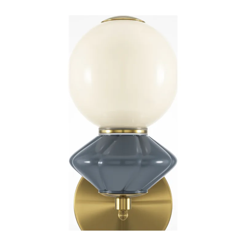 Настенный светильник (бра) Брошь / Brosche 3000К 5Вт Maytoni MOD362WL-L5GR3K 5