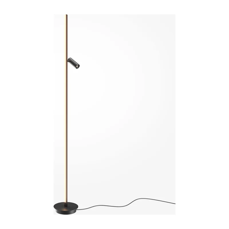 Напольный светильник (торшер) Тонкость / Thin 3000К 14Вт Maytoni MOD395FL-L28B3K 5