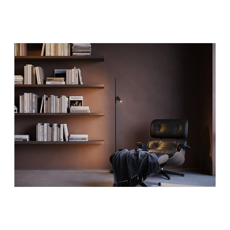 Напольный светильник (торшер) Тонкость / Thin 3000К 14Вт Maytoni MOD395FL-L28B3K 7