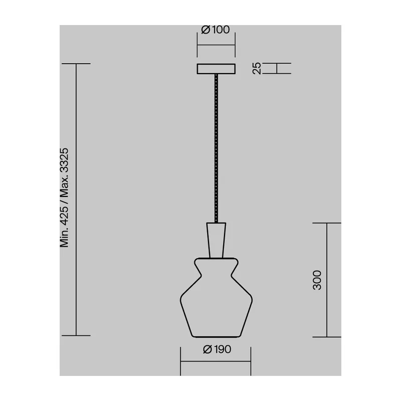 Подвесной светильник Игрушки / Toys GU10х1 Maytoni MOD405PL-01W1 6