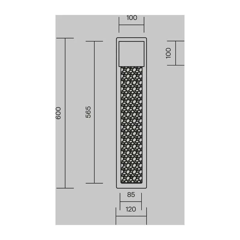 Настенный светильник (бра) Голтик / Golthic 3000К 30Вт Maytoni MOD474WL-L30B3K 2