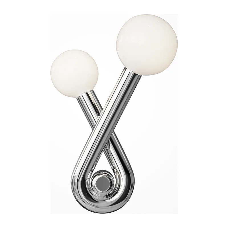 Настенный светильник (бра) Вихрь / Vortex G9х2 Maytoni MOD476WL-02PT 5