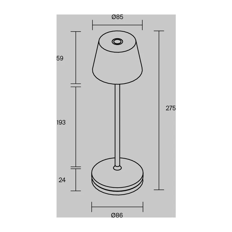Аккумуляторный светильник Уголок / Nook 2700-4000К 1Вт Maytoni MOD494RL-L1BK 7