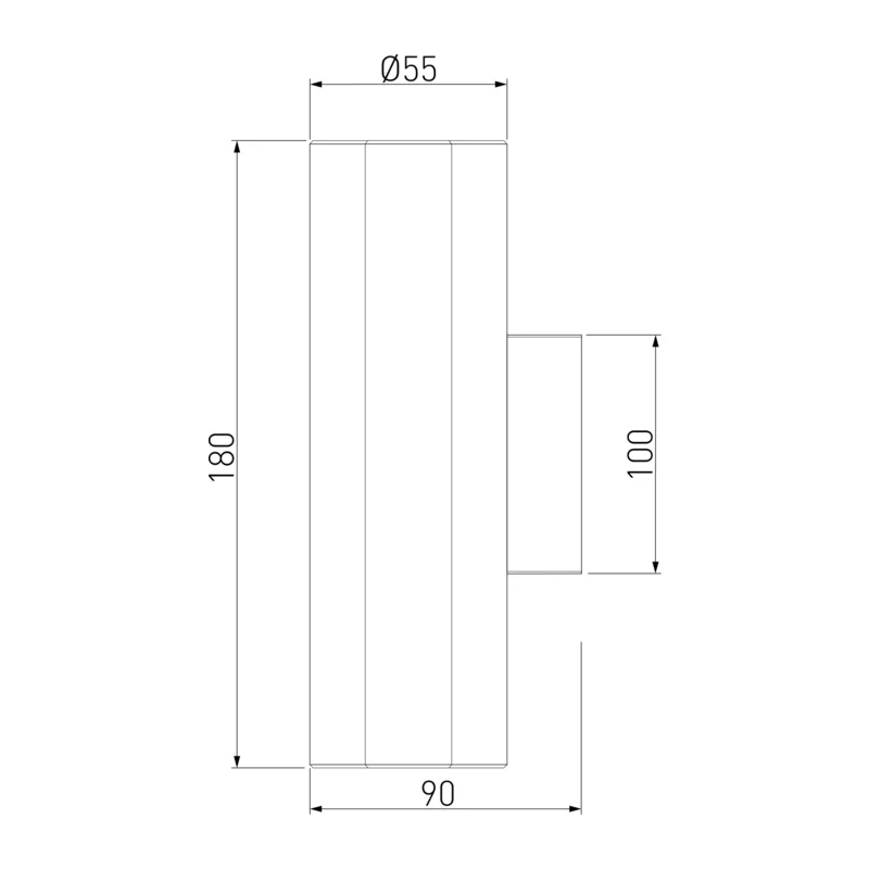Светильник настенный Ribs MRL 1017 черный Elektrostandard 5