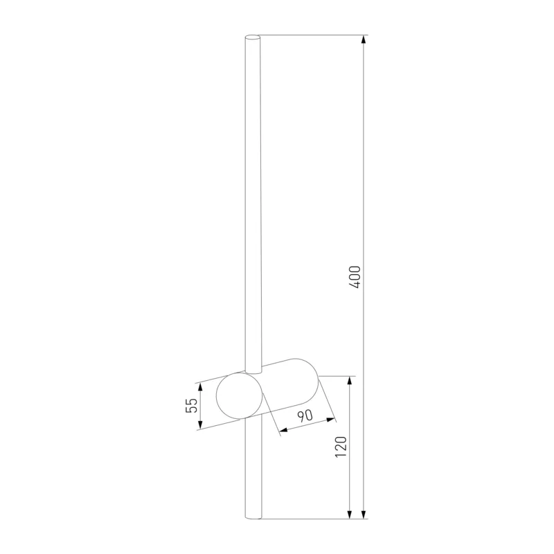 Светильник настенный светодиодный Cane LED MRL LED 1114 белый Elektrostandard 3