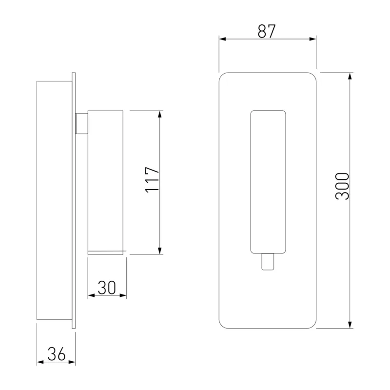Светильник настенный светодиодный Tuo LED MRL LED 1117 белый Elektrostandard 7