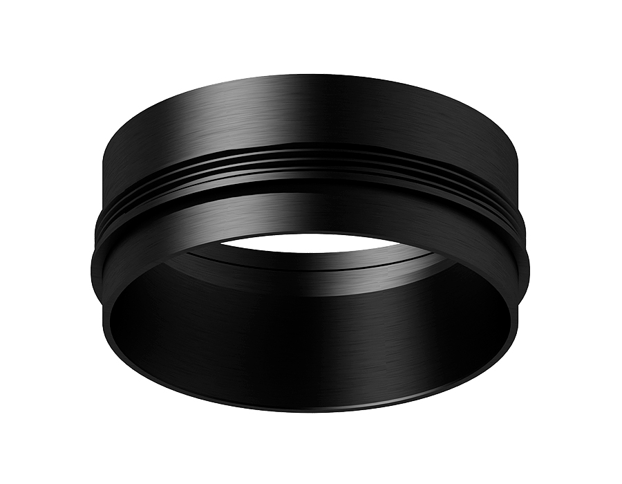 Насадка передняя для корпуса светильника с диаметром отверстия D60mm N6121 PBK черный полированный D60*H32mm Out10mm MR16 Ambrella Light 11