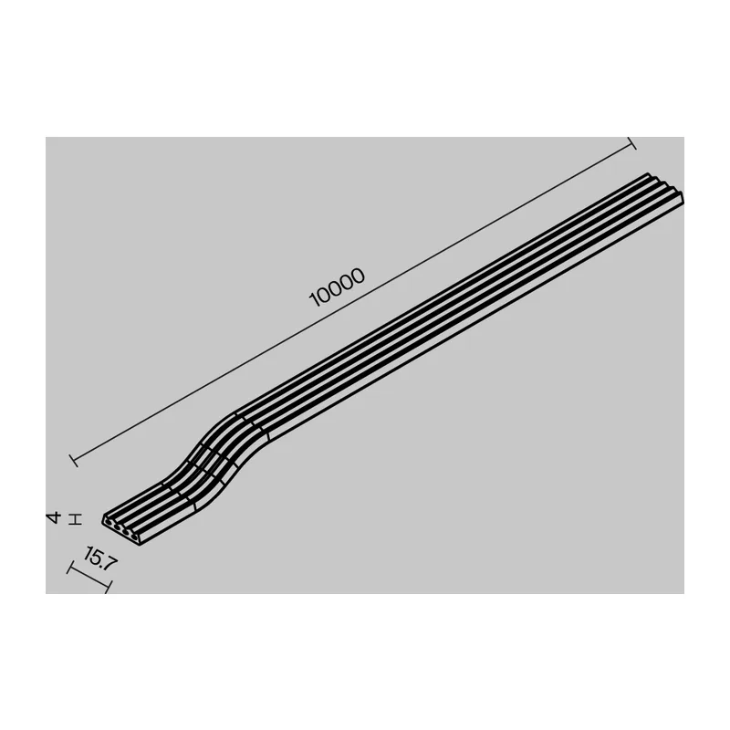 Токоведущая лента 10м Exility IP черный Maytoni O-TR002-PW-10M 5