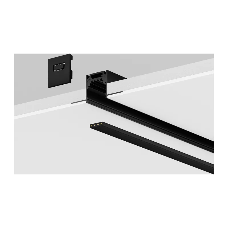 Профиль 2м Exility IP встраиваемый черный Maytoni O-TR002BF-P-B2M 3