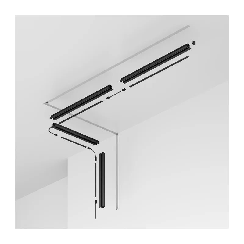 Профиль 2м Exility IP встраиваемый черный Maytoni O-TR002BF-P-B2M 4