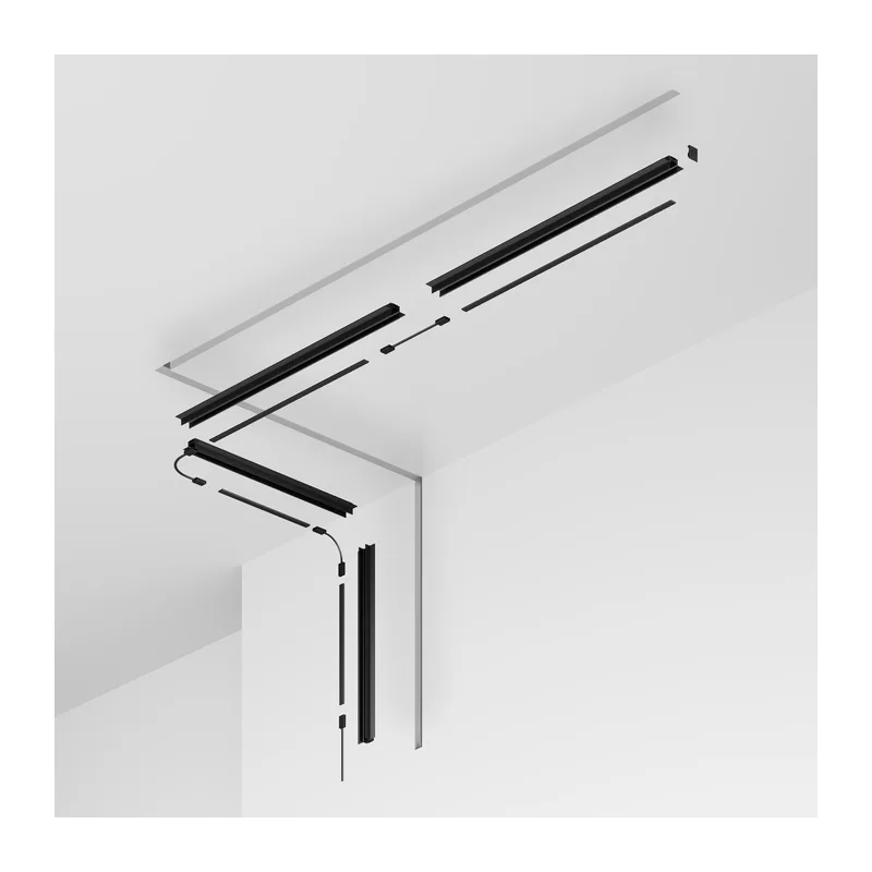 Профиль 3м Exility IP встраиваемый черный Maytoni O-TR002ED-P-B3M 4