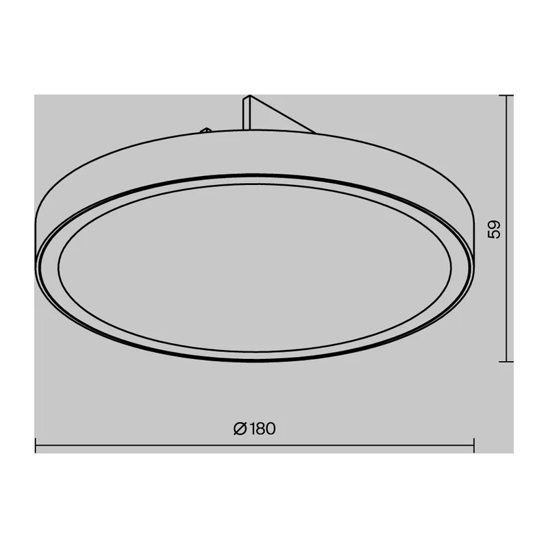 Уличный трековый светильник Зон / Zon IP Elasity IP 3000К 18Вт 110° Белый Maytoni O-TR01-1-F-18WW3K 8