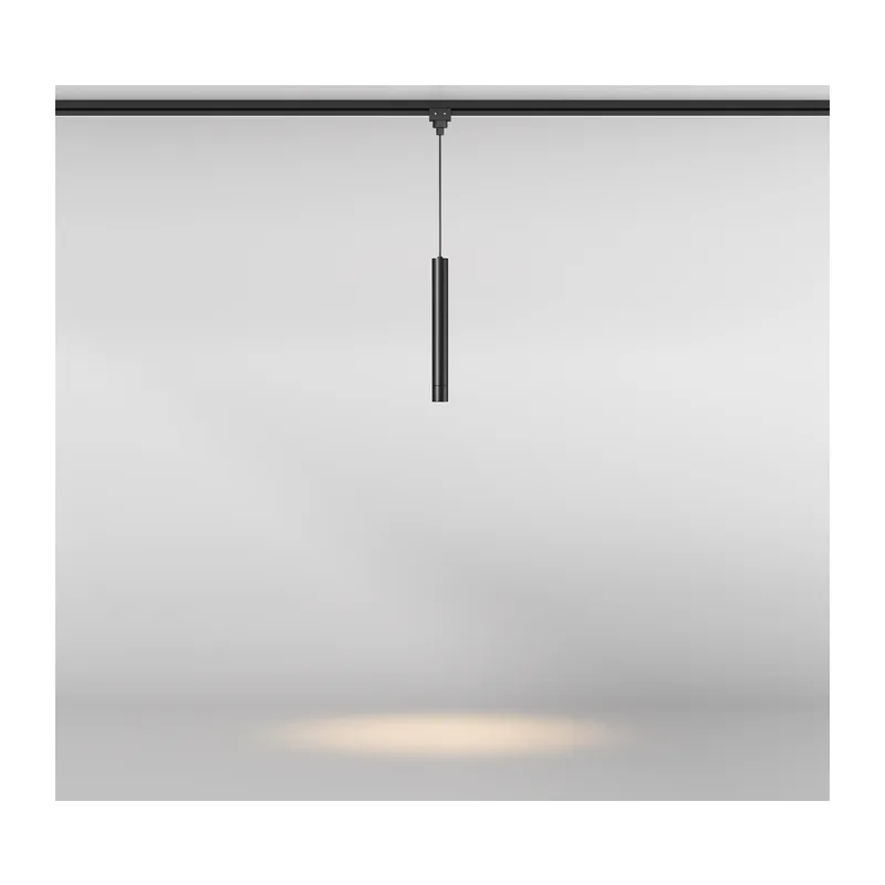 Уличный трековый подвесной светильник Фокус / Focus Led Elasity IP 3000К 8Вт 38° черный Maytoni O-TR01-1-P-8WB3K 6