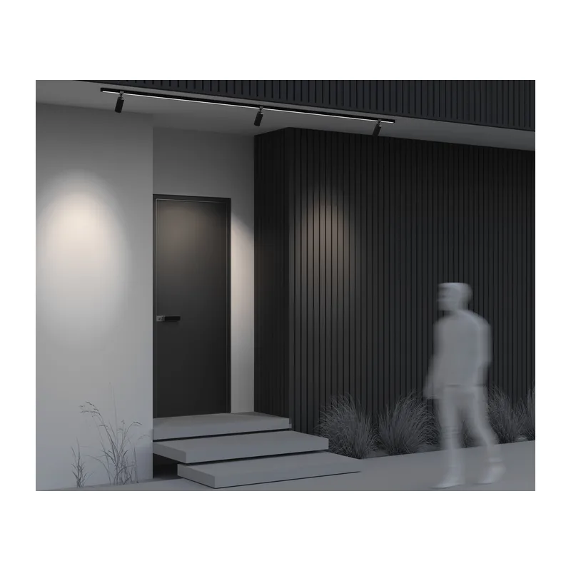 Уличный трековый светильник Фокус / Focus Led Elasity IP 3000К 16Вт 55° черный Maytoni O-TR01-1-S-16WB3K 7