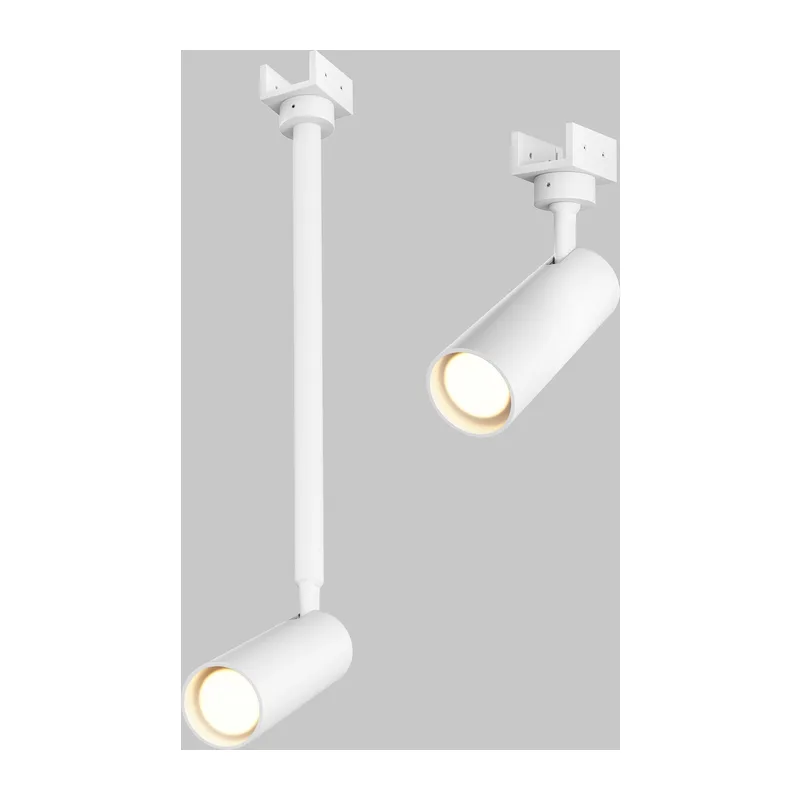 Уличный трековый светильник Фокус / Focus Led Elasity IP 3000K 8Вт 55° белый Maytoni O-TR01-1-S-8WW3K 6