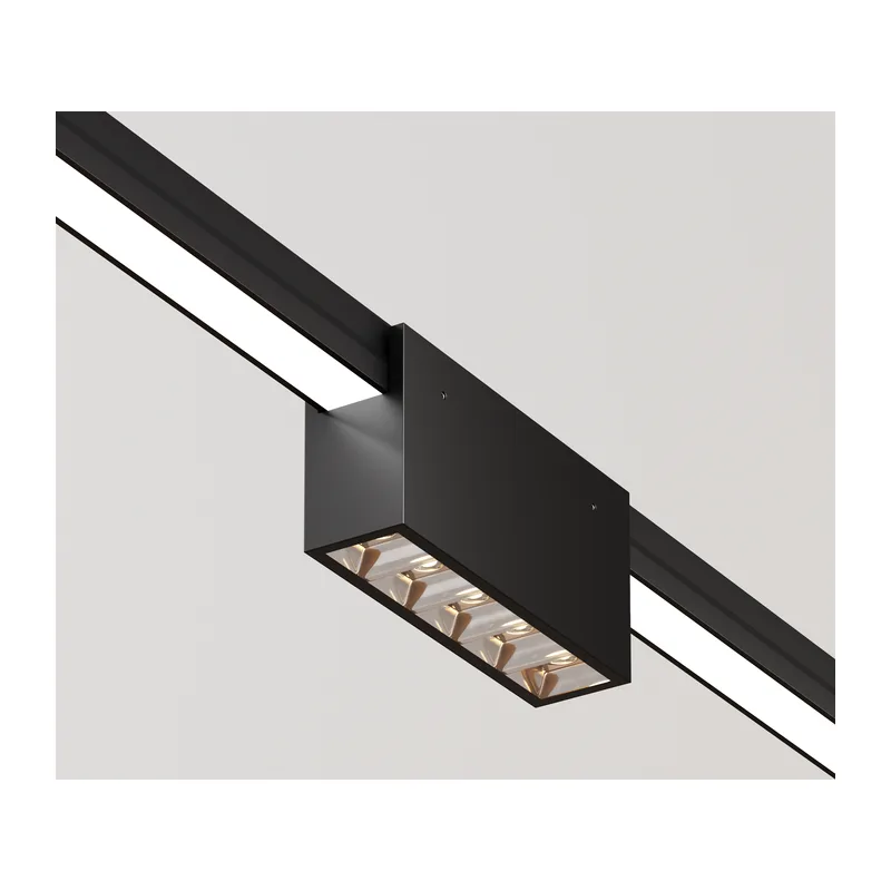 Уличный трековый светильник Точки / Points Elasity IP 3000К 10Вт 45° черный Maytoni O-TR01-2-S-10WB3K 5