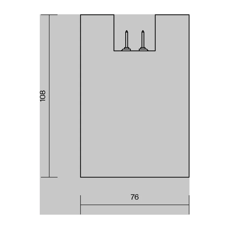 Уличный трековый светильник Альфа / Alfa Elasity IP 3000K 16Вт 38° белый Maytoni O-TR01-2-S-16WW3K 8