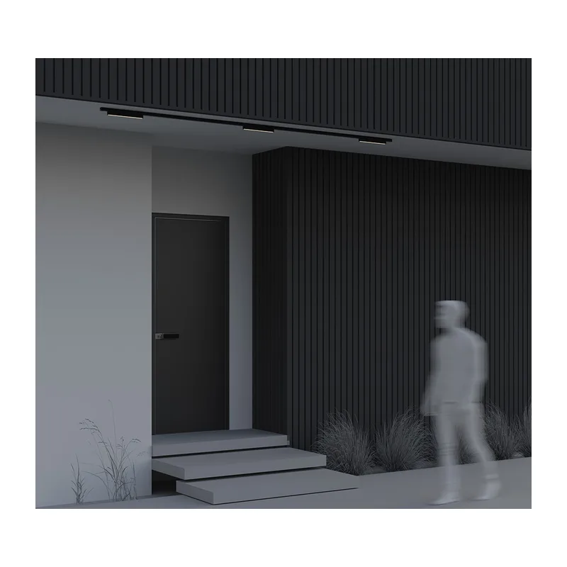 Уличный трековый светильник Базис / Basis Exility IP 4000К 12Вт 120° черный Maytoni O-TR02-1-S-12WB4K 5