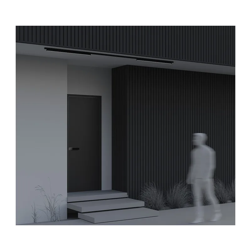 Уличный трековый светильник Базис / Basis Exility IP 4000К 24Вт 120° черный Maytoni O-TR02-1-S-24WB4K 9