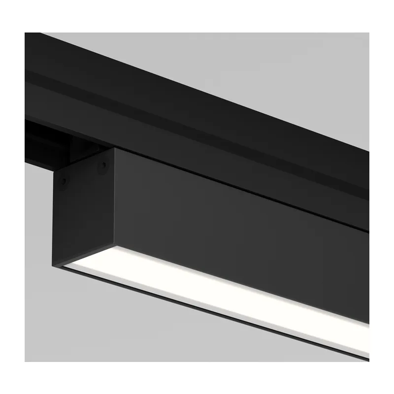 Уличный трековый светильник Базис / Basis Exility IP 4000К 24Вт 120° черный Maytoni O-TR02-1-S-24WB4K 6