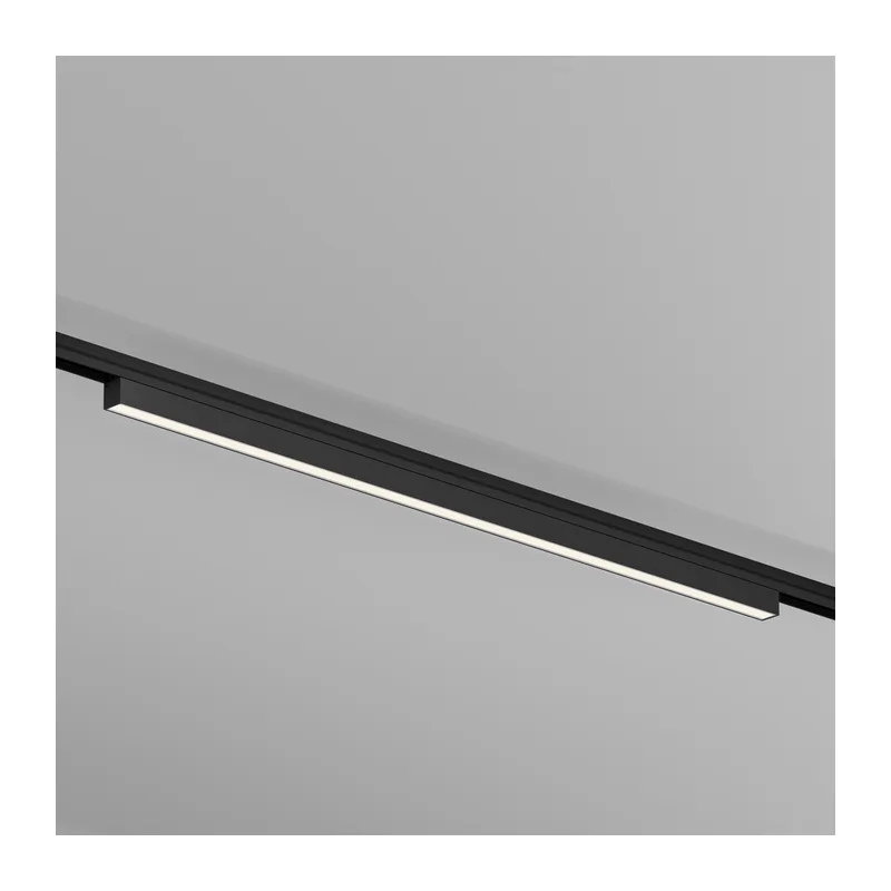 Уличный трековый светильник Базис / Basis Exility IP 4000К 24Вт 120° черный Maytoni O-TR02-1-S-24WB4K 7