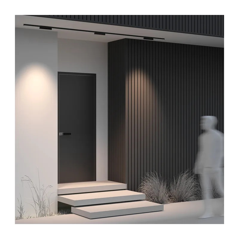 Уличный трековый светильник Точки / Points Exility IP 3000К 12Вт 36° черный Maytoni O-TR02-2-S-12WB3K 4