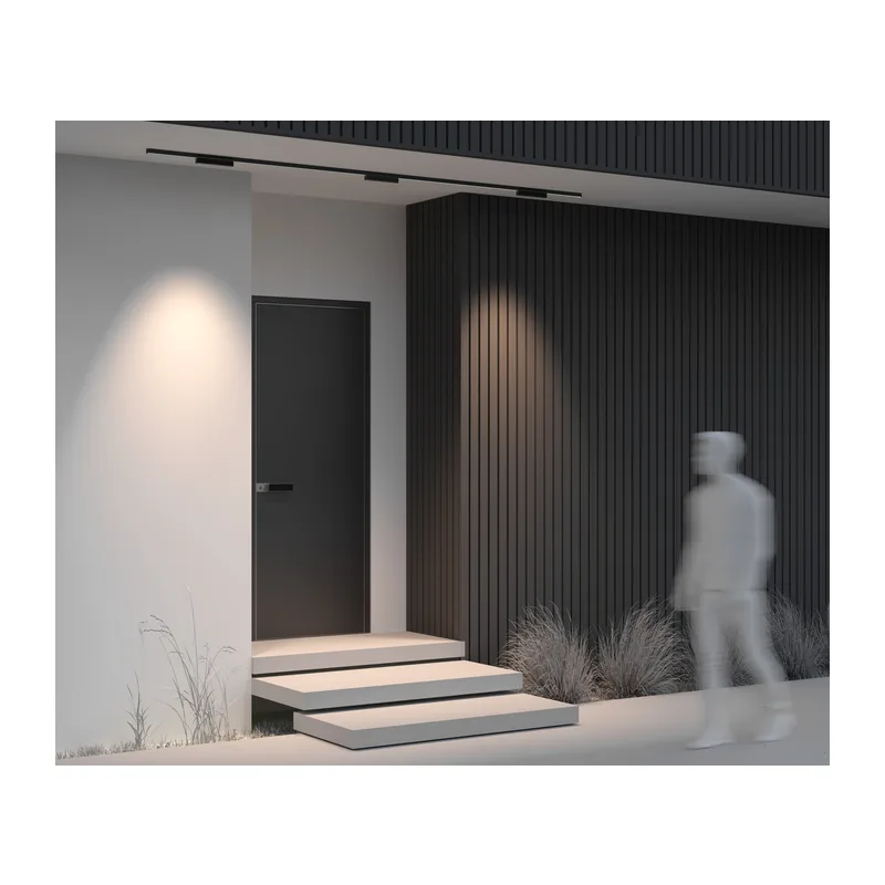 Уличный трековый светильник Точки / Points Exility IP 3000К 12Вт 36° черный Maytoni O-TR02-2-S-12WB3K 8