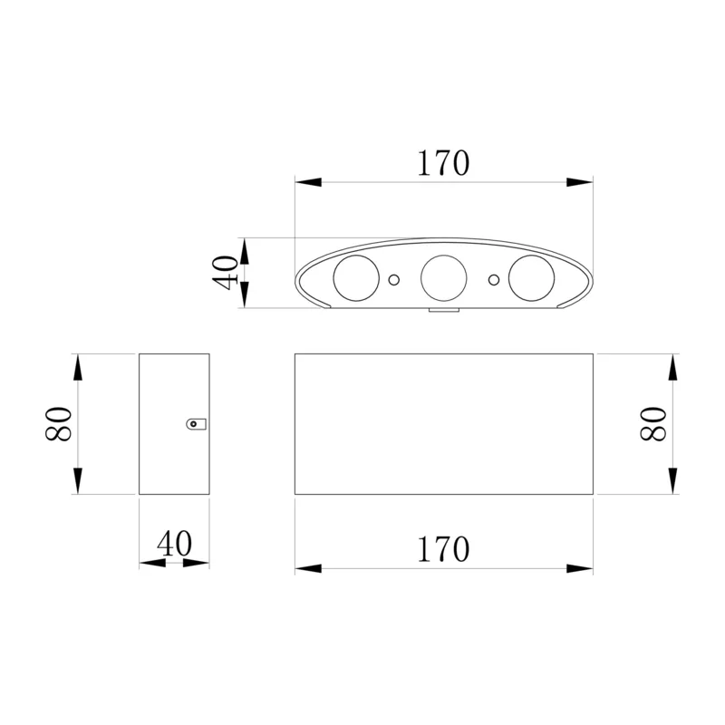 Архитектурная подсветка Страто / Strato 3000К 6Вт IP 54 Maytoni O417WL-L6B3K 3