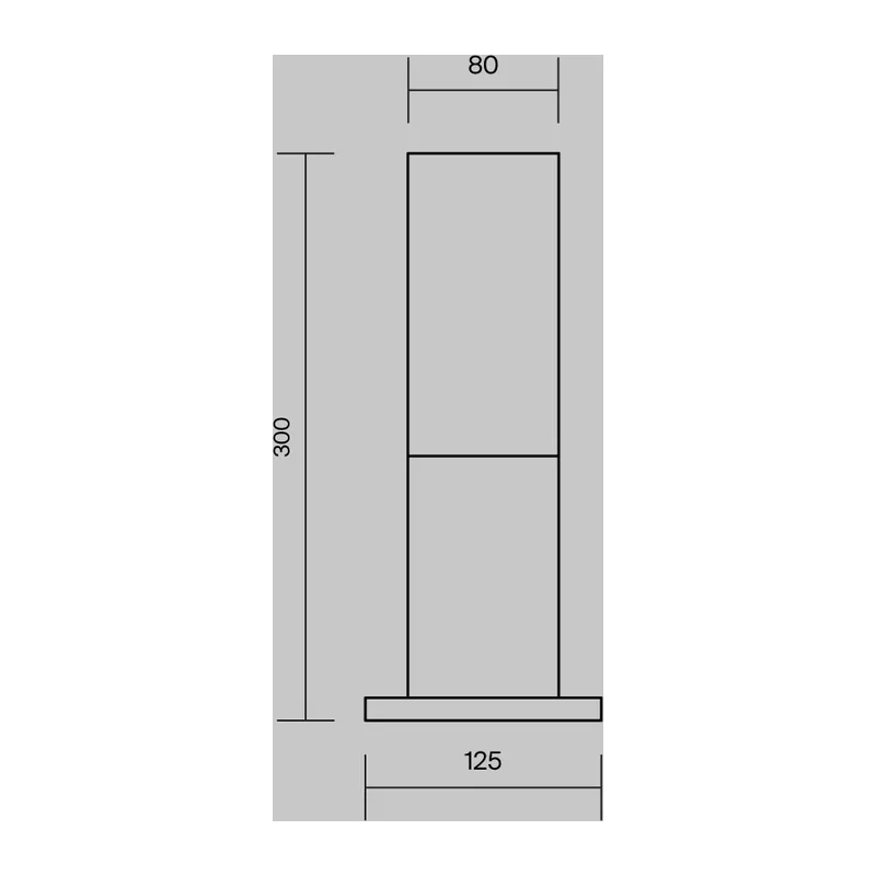 Ландшафтный светильник Уиллис / Willis E27х1 60Вт IP 54 Maytoni O418FL-01GR 7