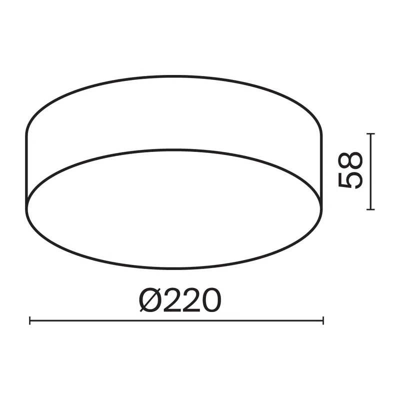 Потолочный светильник Зон / Zon IP 3000K 30Вт IP 65 Maytoni O431CL-L30W3K 3