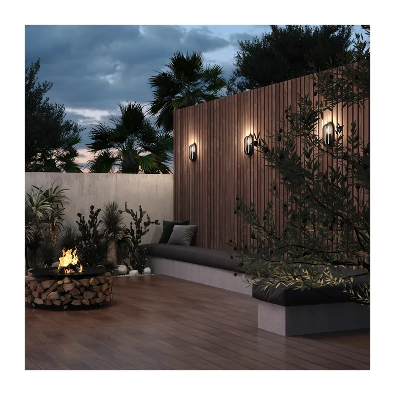 Настенный светильник (бра) Свеча / Candle E27x1 15Вт IP 65 Maytoni O449WL-01GF 2