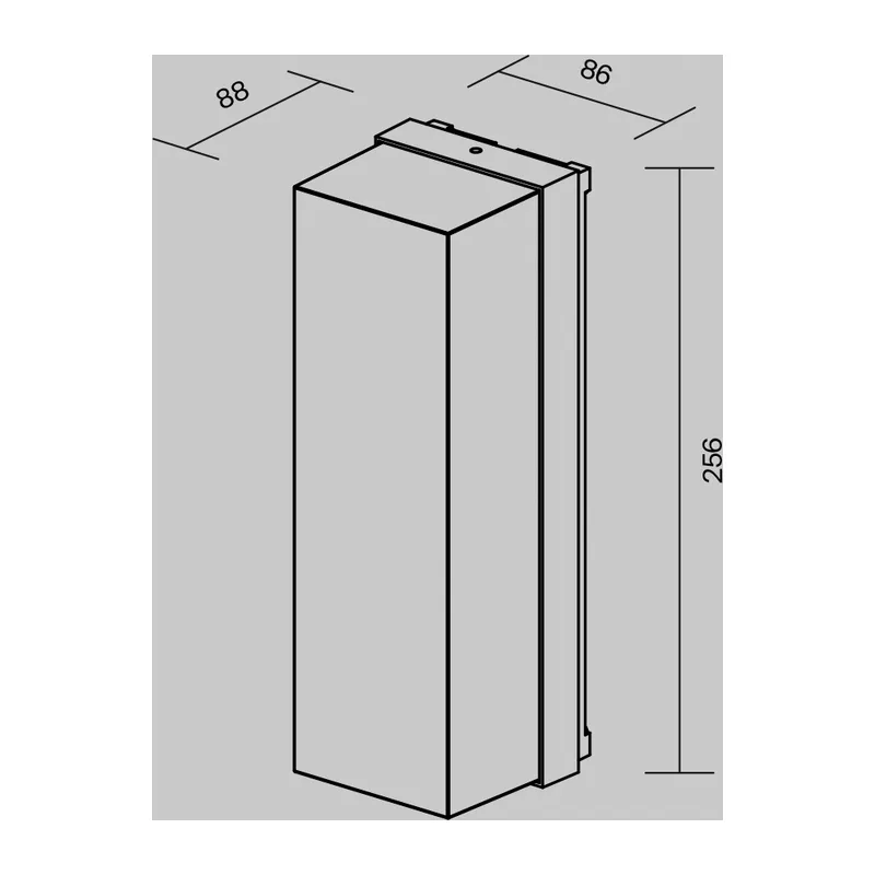 Настенный светильник (бра) Конф / Conf E27x1 15Вт IP 65 Maytoni O450WL-01GF 8