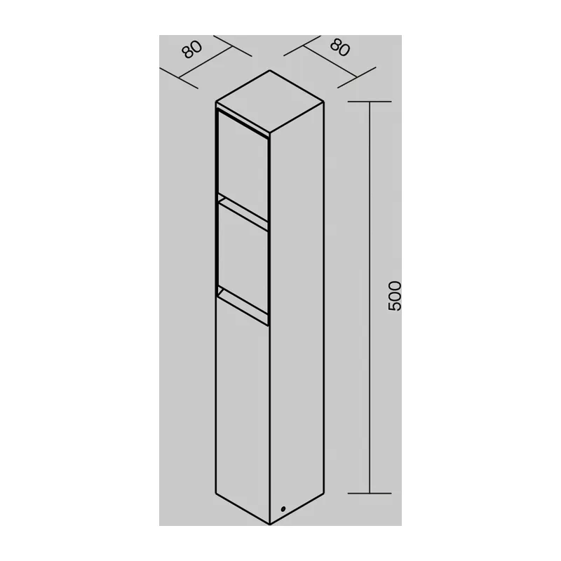 Уличная розетка Нидо / Nido 2x2000Вт IP 54 Maytoni O460FL-GF02SC 4
