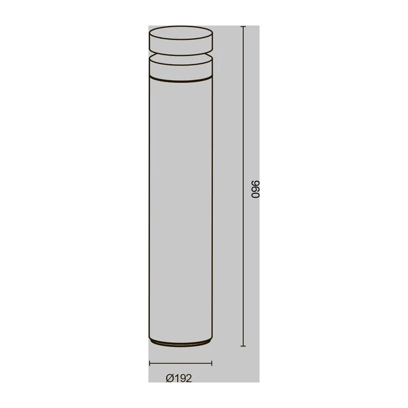 Ландшафтный светильник Бетон / Betone 3000К 20Вт IP 65 Maytoni O469FL-L20CM3K1 8