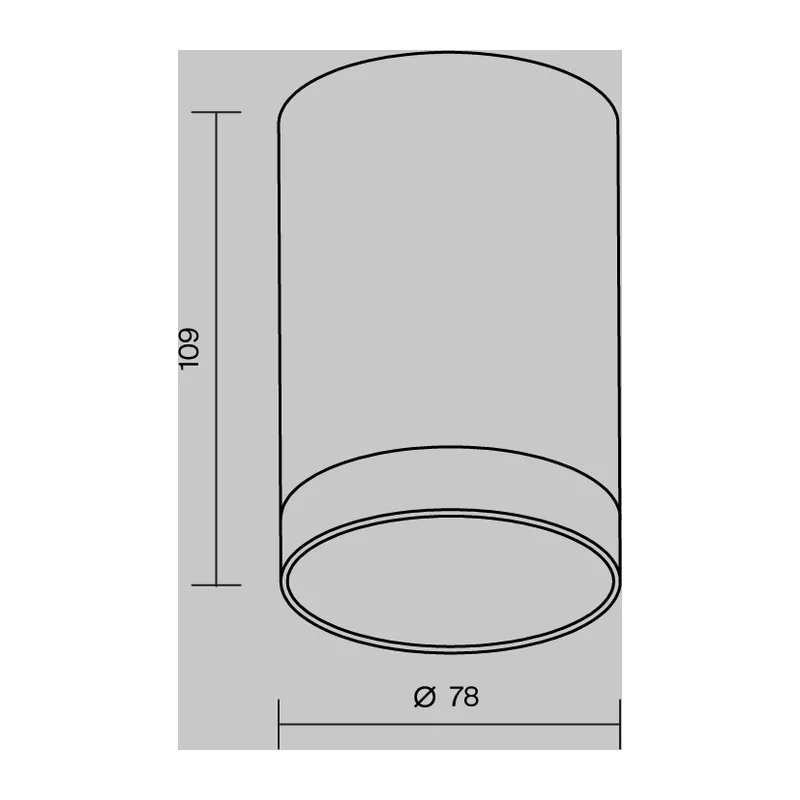 Потолочный светильник Люкс / Luxe 3000К 10Вт IP 65 Maytoni O500CL-L10W3K 6