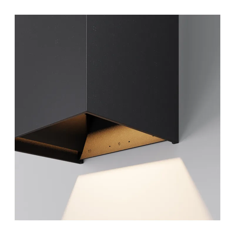 Настенный светильник Драп / Drape 3000K 10Вт IP 65 Maytoni O525WL-L10B3K 3